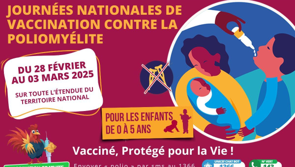 Campagne de Vaccination contre la Poliomyélite en Côte d'Ivoire